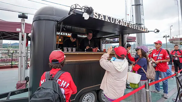 5月20日(火)ヤクルト戦で移動式BAR「SAKURAO TRAILER」が登場！
