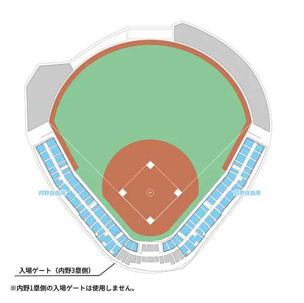 北海道日本ハムファイターズのオープン戦、入場ゲートとアクセス情報をお知らせ