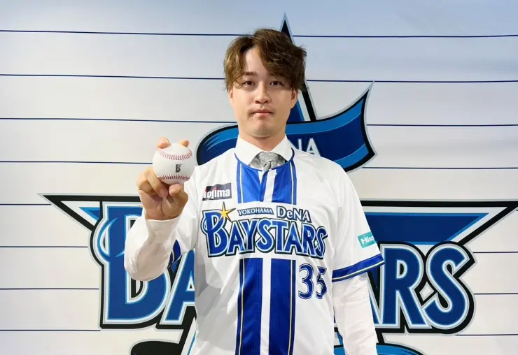 橋本達弥選手が支配下登録、応援を呼びかける