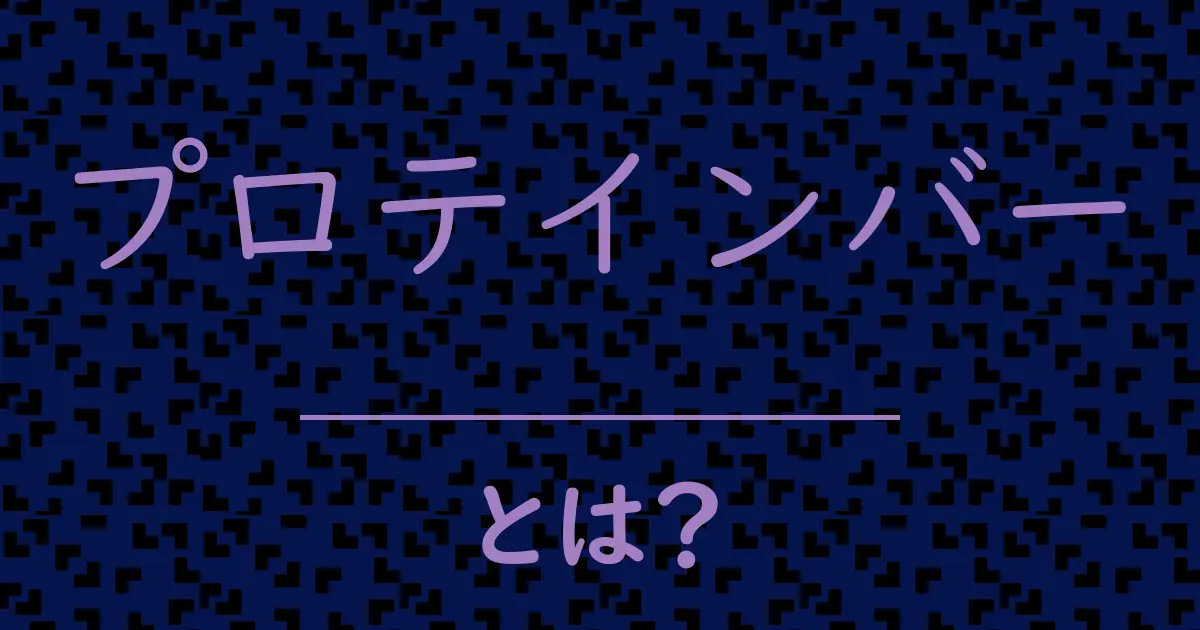 プロテインバーとは？毒舌で解説！