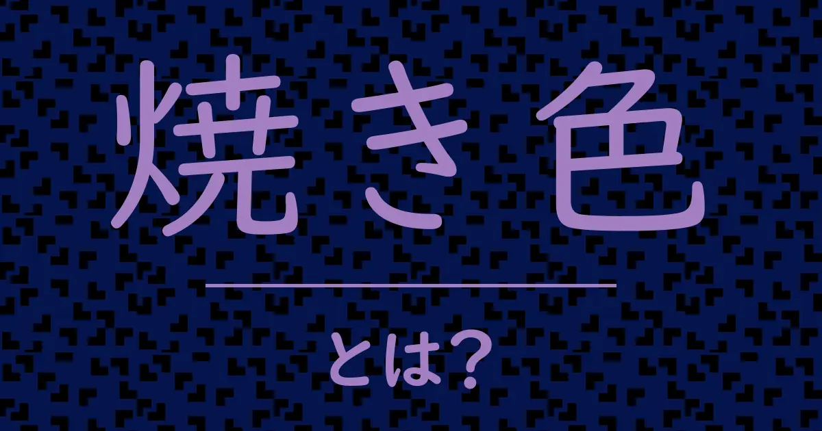 焼き色とは?毒舌で解説!