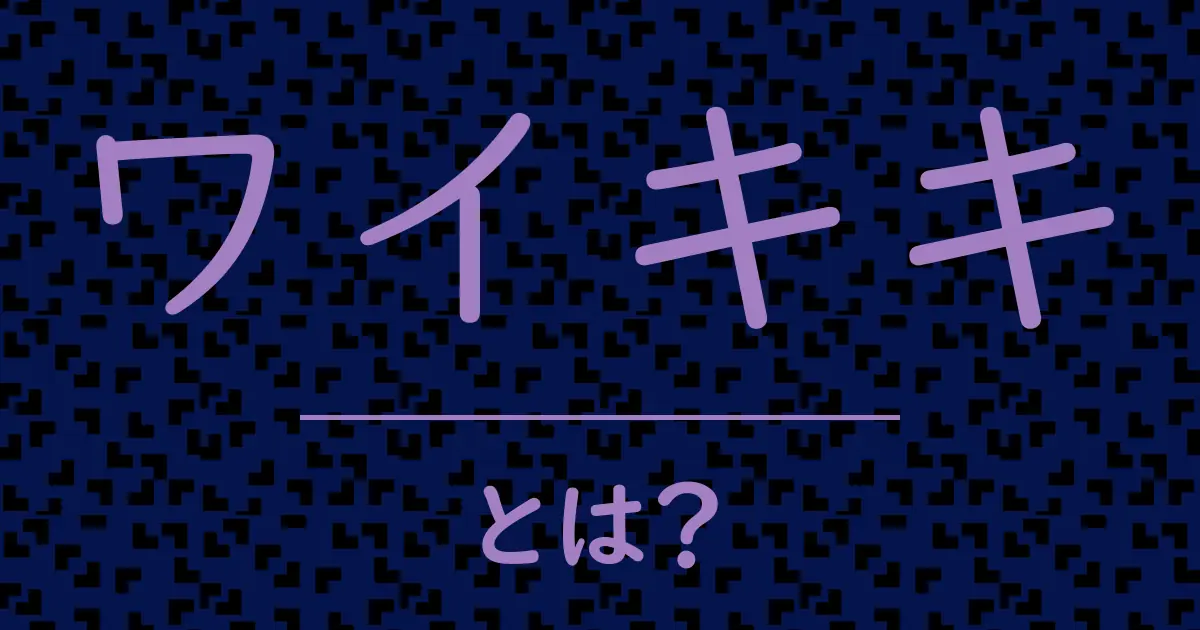 ワイキキとは?毒舌で解説!