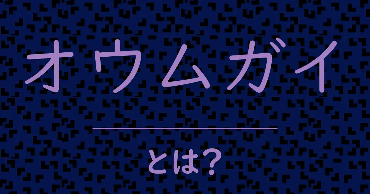 オウムガイとは?毒舌で解説!