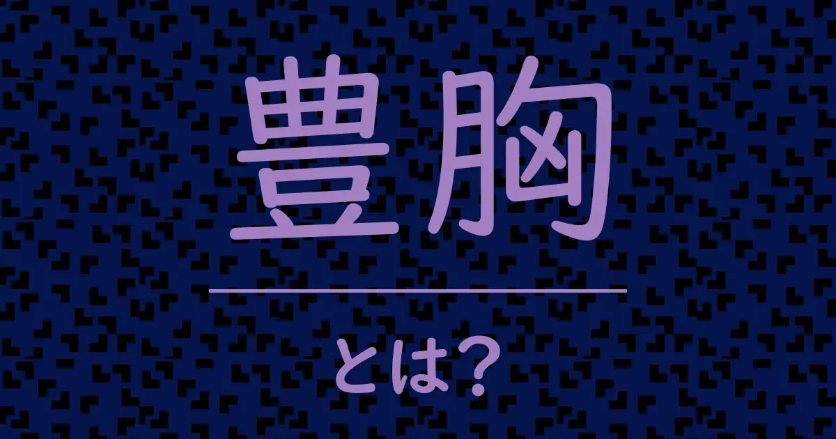 豊胸とは?毒舌で解説!