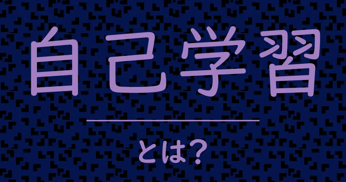 自己学習とは?毒舌で解説!