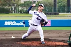 東京ヤクルトスワローズ 春季キャンプで初のライブBPを実施