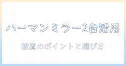 ハーマンミラーのモニターアームをデュアルで活用する方法|設置のポイントと選び方