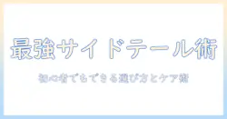 コスプレ ウィッグ サイドテールで作る最強ヘアスタイルガイド|初心者でもできる選び方とケア術