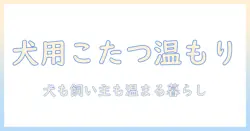 犬用こたつハウスで冬を快適に!犬用・こたつ・ハウスを選ぶポイントと使い方ガイド