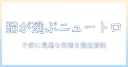 キャットフード選びの新基準：ニュートロと子猫に適したポイントを徹底解説