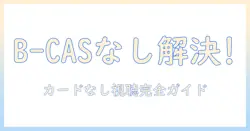 funaiのテレビでb-casカードがないときの対処法と視聴ガイド