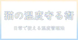 キャットフードの保管と温度管理を徹底解説:猫の健康を守るためのポイント