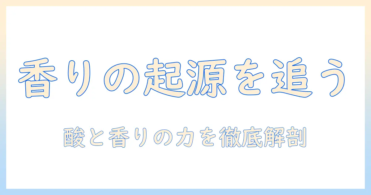 コーヒーの豆の由来とクロロゲン酸・酸類がもたらす効果を徹底解説