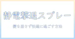 ウィッグの静電気防止スプレー おすすめと使い方｜髪を崩さず快適に過ごす方法