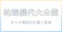 乾燥機付き洗濯機の電気代は1ヶ月でどれくらい?節約ポイントと比較検証