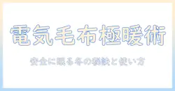 電気毛布の温め方を徹底解説:安全に使って冬を快適に過ごすコツ