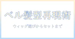 ディズニーとベルのウィッグでベルの髪型を再現するコスプレ入門