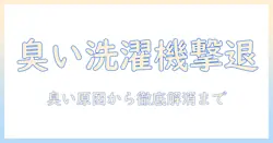 洗濯機の臭いを解消する方法｜わかめは本当に効果があるのか？キッチンハイターの使い方と注意点