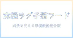 ラグドールの子猫に最適なキャットフードの選び方とおすすめポイント