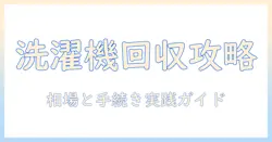 洗濯機をリサイクルショップで回収してもらう方法と注意点