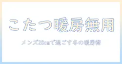 まるで暖房いらず?こたつとメンズの28cm ソックスで過ごす冬の快適ガイド