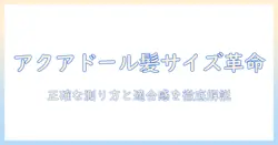 アクアドールのウィッグサイズを徹底解説