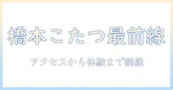 橋本で楽しむこたつカフェ徹底ガイド：アクセス・メニュー・体験レポ