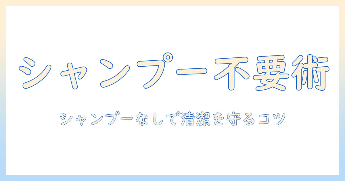 ウィッグの洗い方ガイド｜シャンプーなしでも清潔に保つコツと注意点
