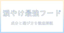 ビションフリーゼの涙やけ対策に効果的なドッグフードとは?成分・選び方を徹底解説