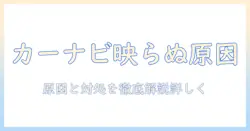 カーナビ テレビ 映ら ない 原因とカード設定を徹底解説：今すぐ試せる対処法