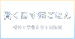 猫のキャットフードをローテーションで賢く取り入れる方法｜健康と嗜好性を両立させる実践ガイド