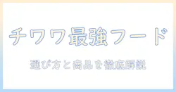 チワワにおすすめのドッグフードとは?選び方とおすすめ商品を徹底ガイド
