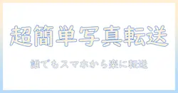 らくらく写真を転送するアプリの使い方