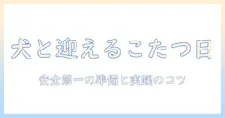 こたつを出す日を犬と一緒に迎えるための準備ガイド