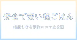 安全で安いキャットフードを選ぶコツ|猫の健康を守りつつ賢く節約する方法