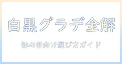白黒とグラデーションのウィッグを徹底ガイド:初心者でも分かる選び方とスタイル術