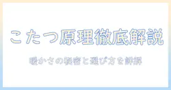 こたつの原理を徹底解説: 暖かさの秘密と選び方