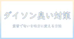 ダイソンの掃除機のフィルター臭い対策と重曹の活用法