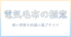 電気毛布とベッドパッドの選び方と使い方: 寒い季節を快適に過ごすガイド