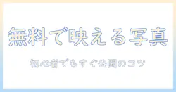 写真を生かす無料ポートフォリオのサイト作成ガイド｜初心者でも簡単に公開する方法