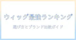 ウィッグの会社ランキングを徹底解説—選び方とおすすめブランドを比較する方法