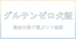 ドッグフードのグルテンフリーを徹底比較!最新ランキングでおすすめをチェック