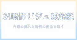 24 時間 テレビ の イラストレーター は 誰? テレビ番組の公式ビジュアルの裏側を解説