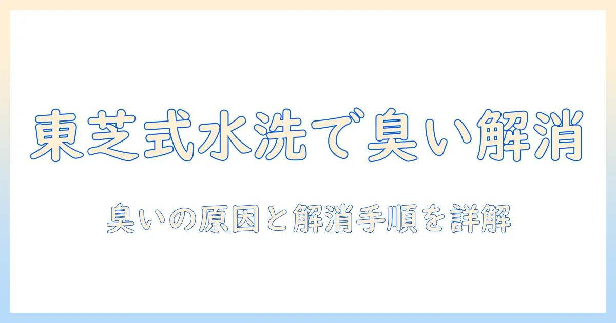 東芝の掃除機のフィルターを水洗いして臭いを解消する方法