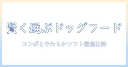 ドッグフードの選び方|コンボとやわらかソフトを徹底比較して賢く選ぶ