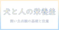 ドッグフードの栄養を人間の健康と比較して考える—飼い主が知っておくべきポイント