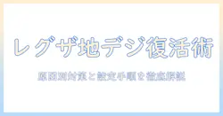 東芝 テレビ レグザ 地 デジ が 映ら ないときの対処法：原因と設定チェック