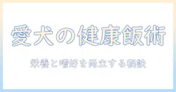 わんこ の ヘルシー 食卓 ドッグフードの選び方とポイント