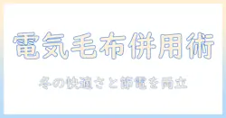 電気毛布とエアコンを併用する際のポイントと注意点|冬の快適さと電気代を両立させる方法