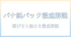 キャニスター型掃除機の紙パックモデルを徹底解説|パナソニックの魅力と選び方